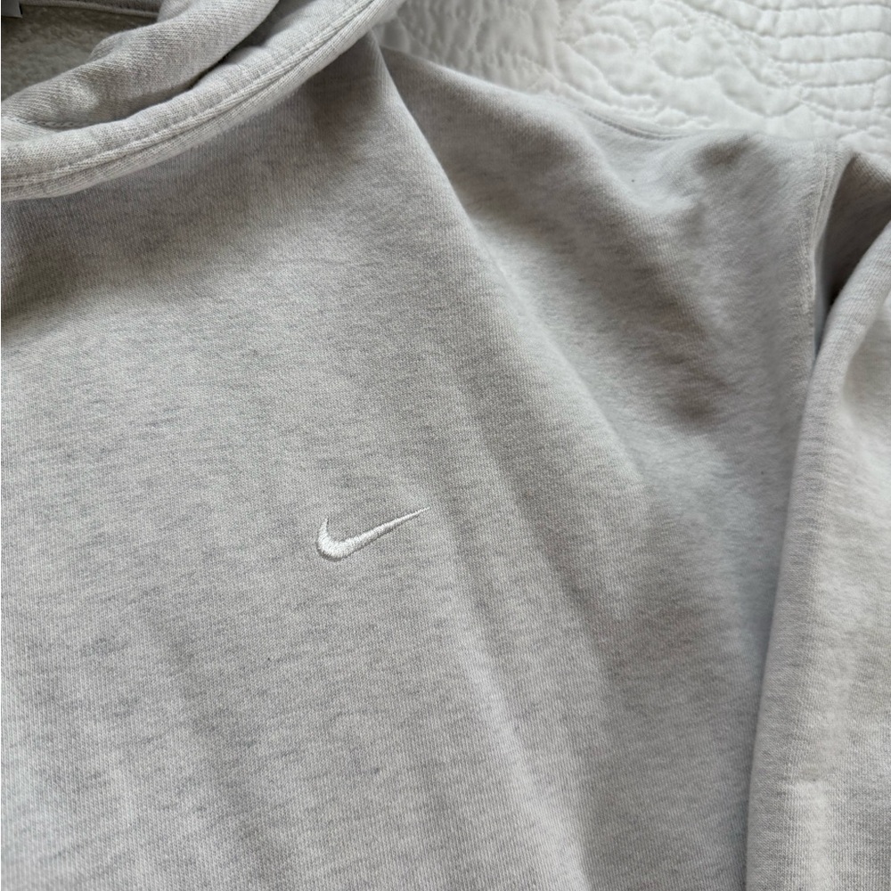 Nike Thick Light Gray Hoodie
